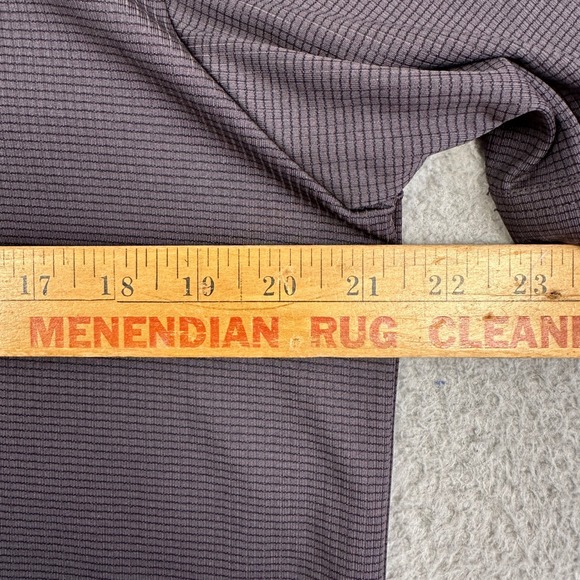 Puma Polo Shirt Mens Medium Grey Golf Rugby Textured Performance Short Sleeve - Picture 6 of 8